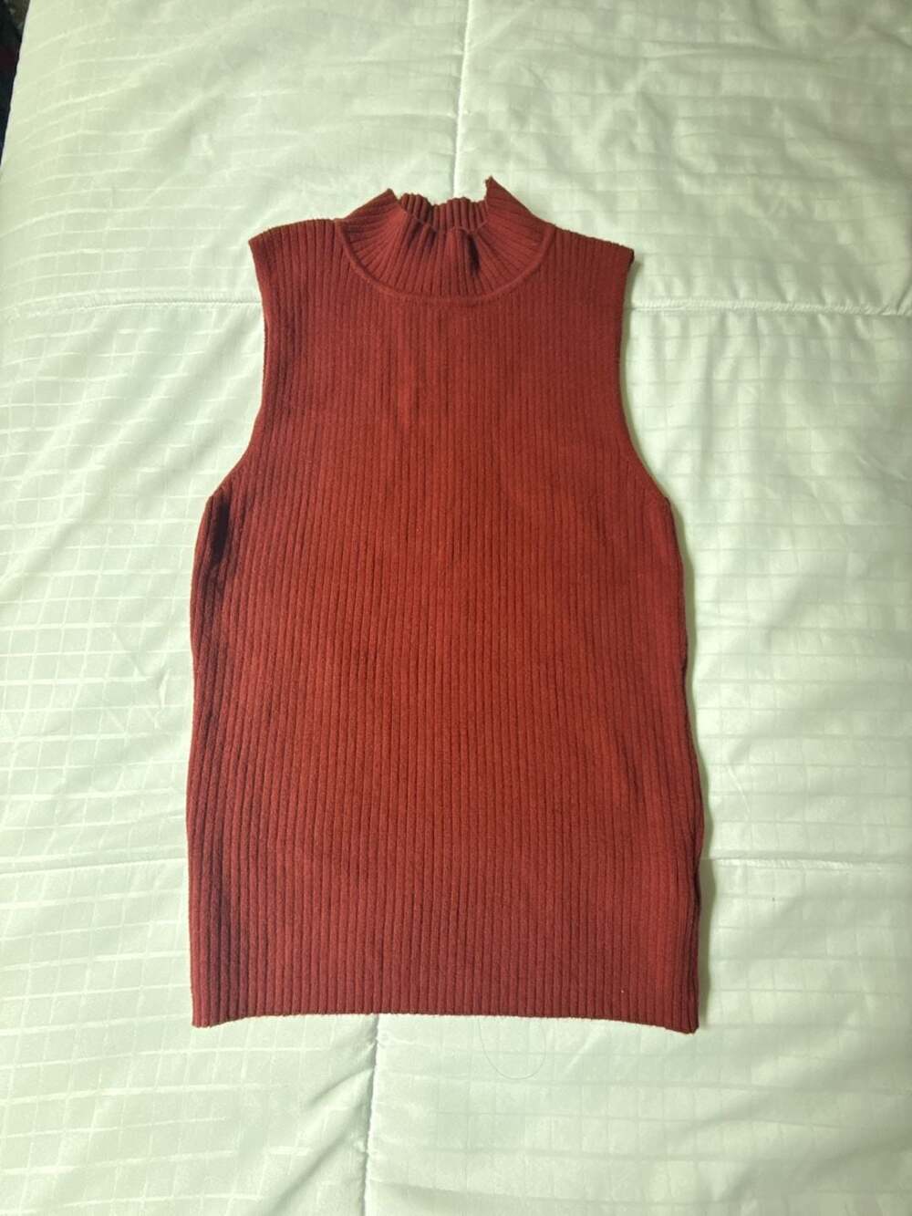 Made In Usa Monet Ruched Tank Top